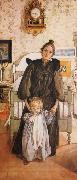 Carl Larsson Karin and Kersti oil painting picture wholesale